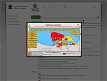 Tablet Screenshot of egas.com.eg