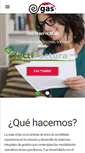 Mobile Screenshot of egas.com.mx