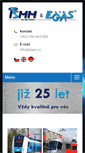 Mobile Screenshot of egas.cz