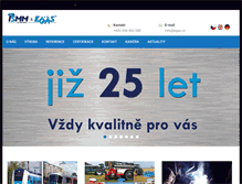 Tablet Screenshot of egas.cz